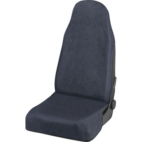Housse de siège bleu jeans pour un siège avant, 1 pièce