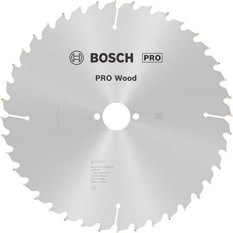 Kreissägeblatt Optiline Wood AD 250mm Z.40 WZ Schnitt-B.32mm BOSCH