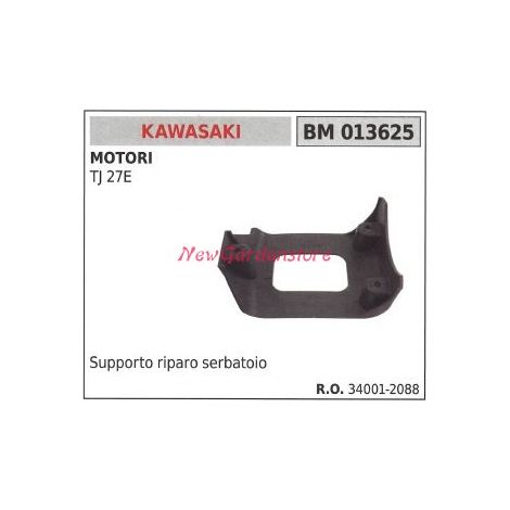 Support de réservoir de carburant KAWASAKI moteur débroussailleuse TJ 27E 013625