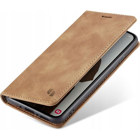 SpaceCase Brieftaschenhülle aus Leder-Wildleder für Galaxy A32 5G (1/5)