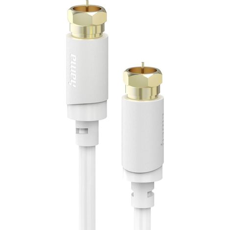 Hama 00202033 Koaxialkabel 3 m F-Stecker vergoldet 120 dB