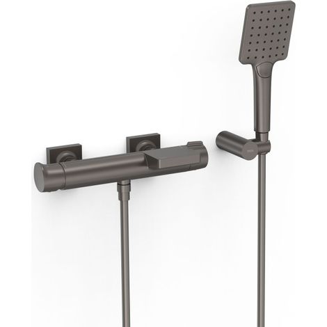 Mitigeur mural pour baignoire et douche Project Graphite - TRES 22117001GR (1/2)
