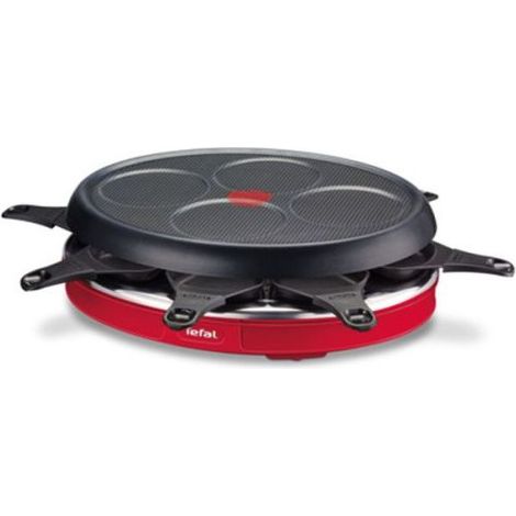 Plaque multifonction Tefal Colormania 8 coupelles 1050 W Rouge (1/5)