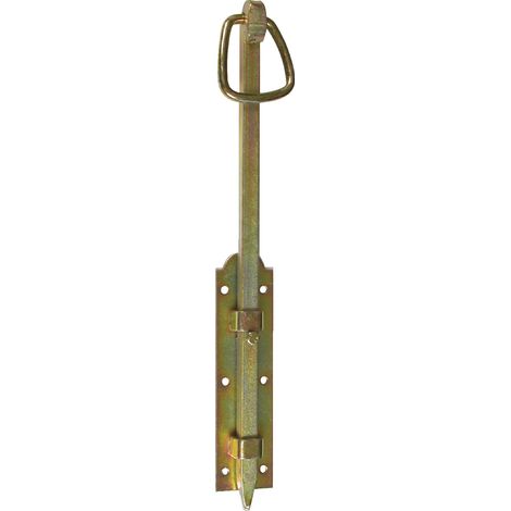 Absperrschloss aus verzinktem Stahl, H.40 x B.5 x T.3 mm AFBAT