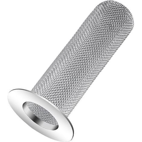 Filtre bonde évier salle de bain maille fine profonde acier inoxydable 304 filtre drain sol anti poils anti bouchon égouttoir long petit (1/5)