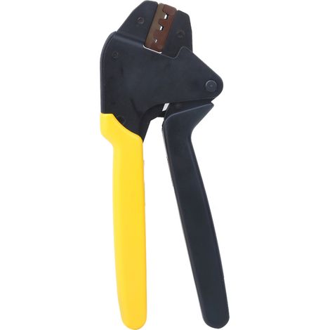 Pince à sertir VSA 28B à cliquet, sertisseuse à ressort pour cosses à insertion de 0,25 à 1 mm AWG23-17 (1/5)