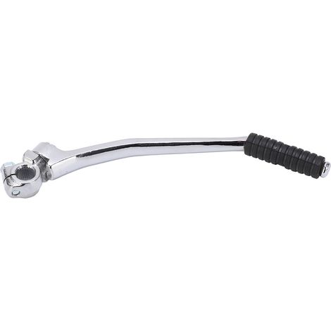 Levier de kick de démarrage en métal 16mm/0.63in, pédale de kick pour moto, accessoire de remplacement compatible FTMOTO 150, finition chromée (1/5)