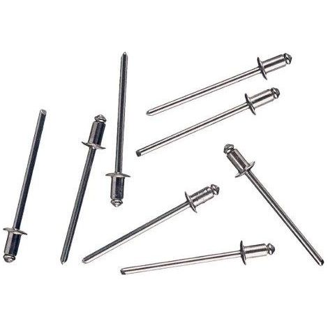 Rivetti ciechi in alluminio Ø 4,8 x 10 mm. 40 pz.