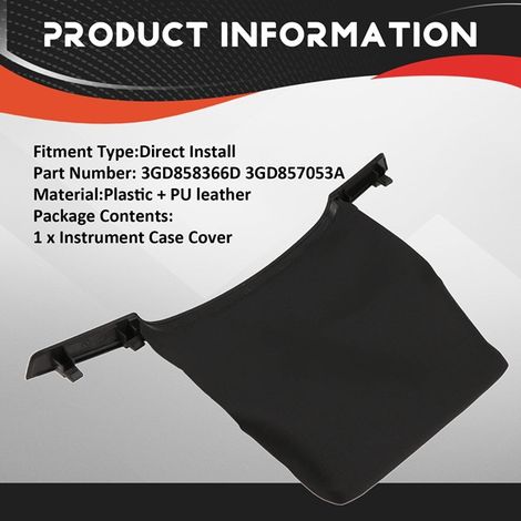 3GD857053A and 3GD858366D are suitable for the Volkswagen Passat LCD virtual instrument panel frame. (1/5)