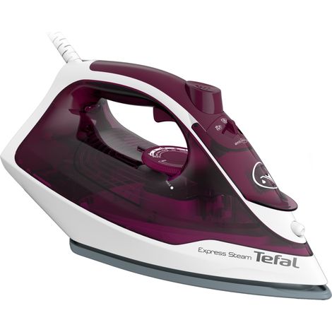 Tefal FV 2835 Express Steam plancha de vapor violeta blanco (1/3)