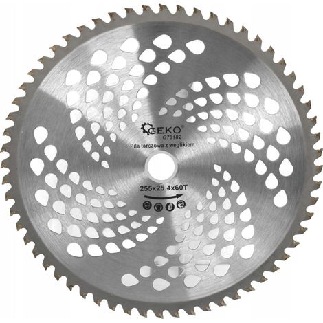 Geko Lama da taglio professionale in acciaio 255 mm 60 denti
