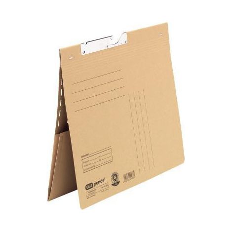 ELBA Pendelhefter 100570027 DIN A4 kaufm. Heftung Karton naturbraun (1/4)