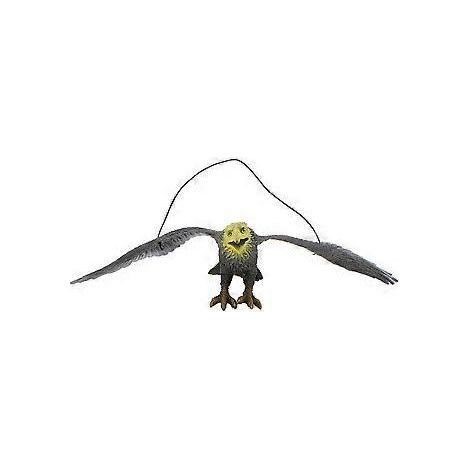 Vogelabwehr für Garten und Hof, hängende Vogelabwehr, Adlerornament, Außendekoration aus künstlichem Adler (1/2)