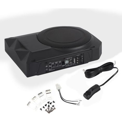 Amplificateur Audio universel de haut-parleur de caisson de basses actif sous le siège de voiture 1200W (1/5)
