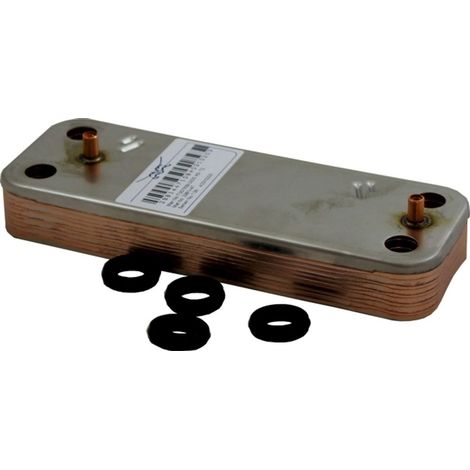 Wolf Warmwasserwärmetauscher ohne Dreiwegeumschaltventil, für CGB-K-2, 298144799