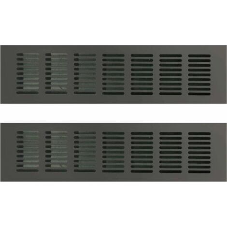 80200mm Grille de Ventilation Rectangulaire, Grille D'aération Rectangulaire, Grille D'aération, Grille Ventilation Rectangulaire, Grille d Aeration Rectangulaire pour une Ventilation Idéale (1/5)