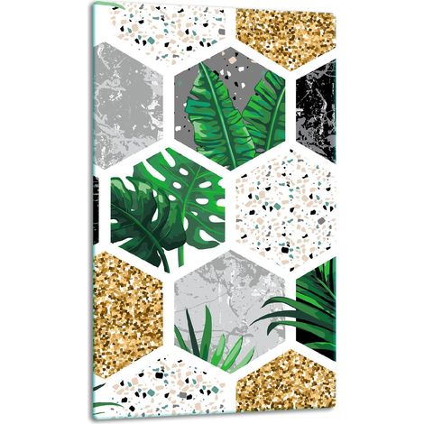 Tischplatte aus Glasplatte 30x52 Mosaik (1/5)