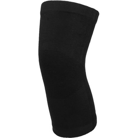 Manchon de genou en nylon tricoté respirant, protection sportive extérieure pour homme et femme, soutien compressif pour course et vélo (1/5)