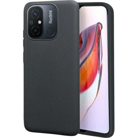 Beline Candy Xiaomi 12C Hülle, schwarz/schwarz (1/2)