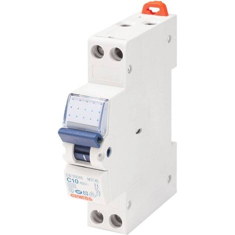 GW90046 Interruptor magnetotérmico 2P Curva C1 Módulo (1/2)