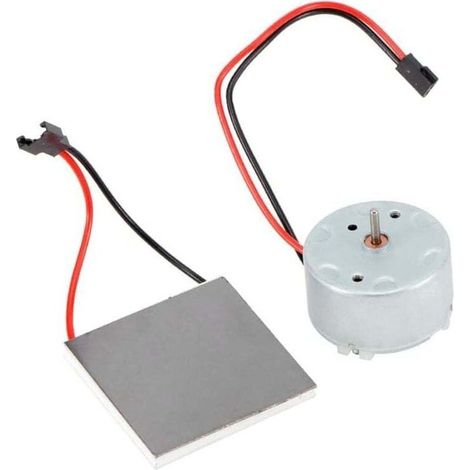 Generatore per ventilatore da stufa, set di accessori termoelettrici per motore generatore per camino in metallo, accessorio stabile e robusto per ventilatore, ricambi per produzione elettrica