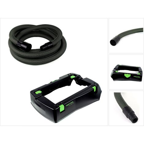Festool capot CT 26/36 FL VP ( 204040 ) pour CTL/CT/CTM 26,36 + Festool tuyau d'aspiration D 27/32x5,0m-AS/CT - antistatique, lisse, conique ( 500678 ) (1/5)