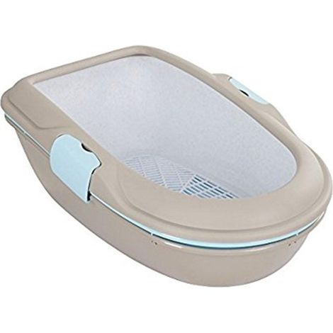 LETTIERA PER CANI-GATTI FURBA CHIC CON SETACCIO CM.39x59xh.22 DF 6060561 (1/2)
