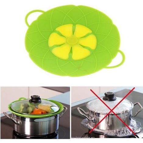 Couvercle silicone anti débordement Étiquette(Diamètre 26 cm) (1/2)