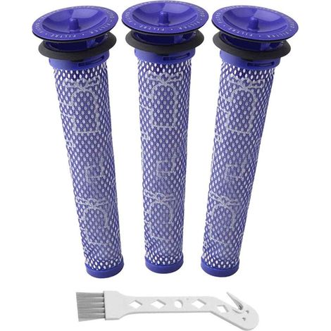 Filtre pour aspirateur Dyson V6 DC58/DC59/DC62, pack de 3