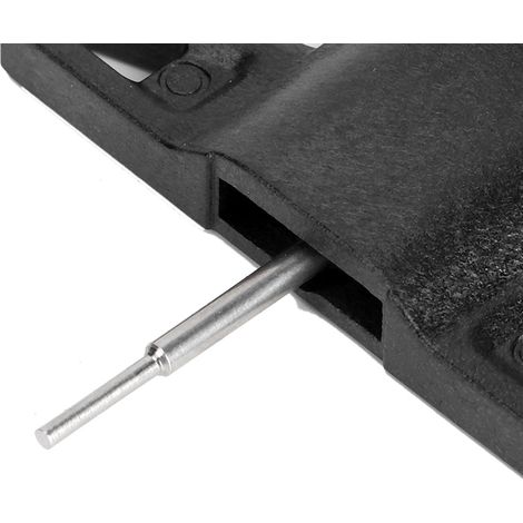 Jauge de profondeur de sculpture de pneu LCD 0-25,4 mm (0-1 pouce) avec affichage numérique. Convient aux camions, voitures, berlines, motos, etc. (pile incluse). Bleue. (1/5)