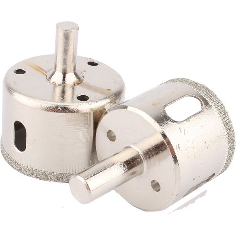 Ensemble de 2 forets diamantés pour marbre et céramique (38 mm et 45 mm) (1/5)