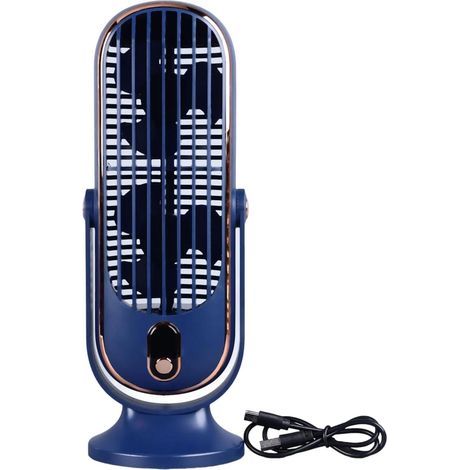 climatiseur mobile sans évacuation,tour silencieuse réglable 5 vitesses avec écran LED,Flux d'air grand angleMaison bureau(bleu) (1/5)