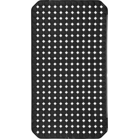 Alfombrilla antideslizante para bañera BABEL de 68 x 37 cm con ventosas, 1 unidad. (1/3)