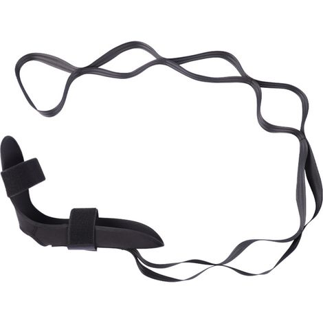 Sangle D'étirement - Design Multi-Anneaux En Coton Polyester - Pour Yoga Rééducation Et Sport - 1 Pièce (1/5)