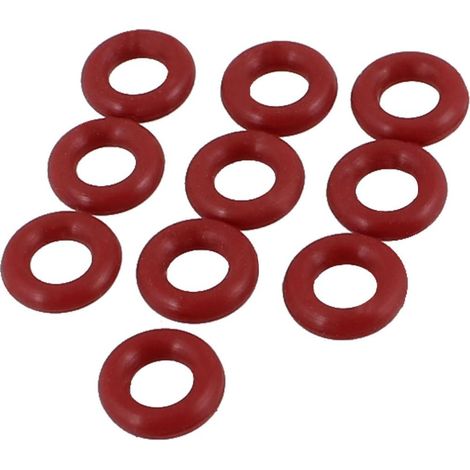10pcs Joint torique 8mm x 2mm en caoutchouc joint d'huile joint d'étanchéité rouge (1/2)