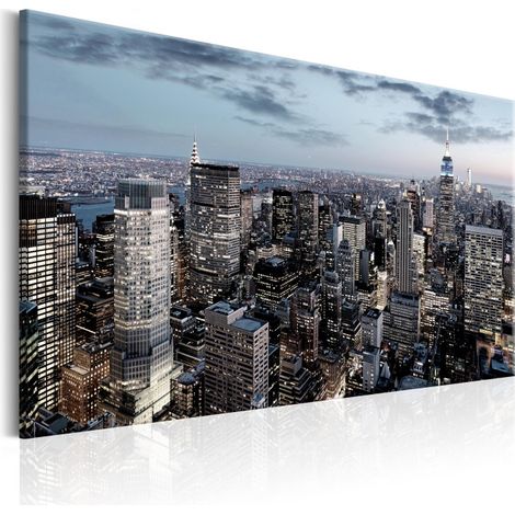 Tableau Imprimé "Twilight City" 60 x 90 cm (1/2)