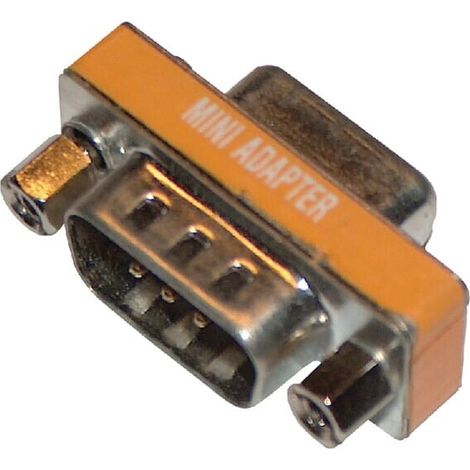 Adattatore D9M - D9F Null Modem UNIVERSALE KAD9MD9FNM