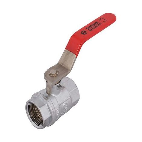 JS KUGELHAHN, SCHWER, DN65,2 1/2" BL 131MM,EDELST-GR.ROT,MATT CHROM