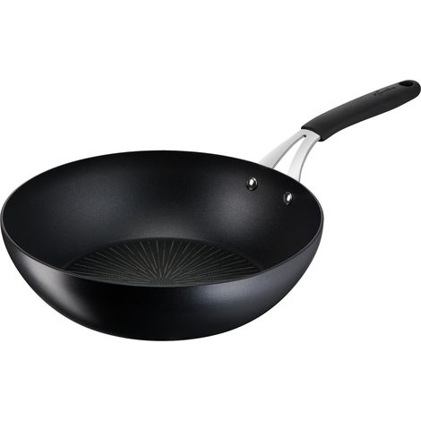 Lagostina Tempra wok antiaderente titanio induzione 28cm
