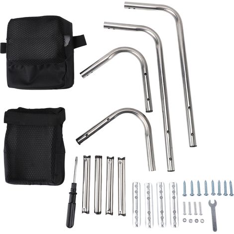 Outil de jardinage à genoux, support de cheville ergonomique en acier inoxydable, support de jambe multifonctionnel pour le travail. (1/5)