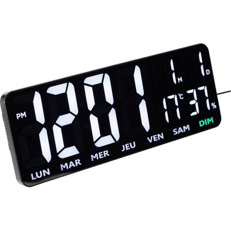 Orologio garrett nero 35x13,2cm - Atmosphera créateur d'intérieur (1/5)