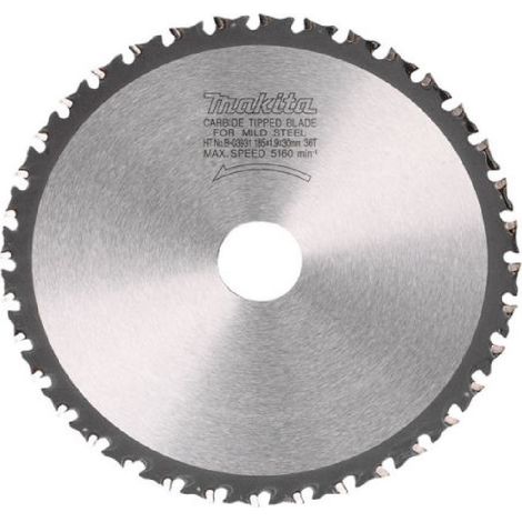Trade Shop - STAHL-TRENNSCHEIBE MAKITA B-03931 CERMET-KLINGE 185 36D X 4131 -