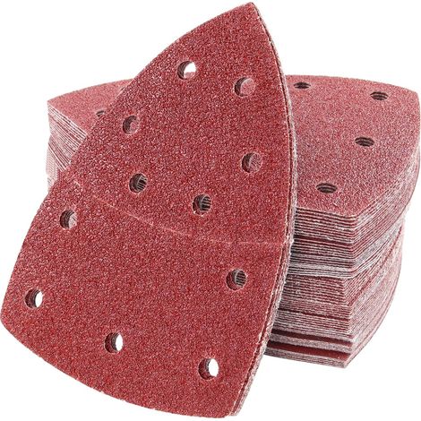 Papier Abrasif pour Ponceuse, 60 Pièces Papier a Poncer 105x152 mm (1/5)