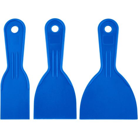 Juego de 3 espátulas WADFOW de polipropileno, ergonómicas y versátiles para cocina y pintura