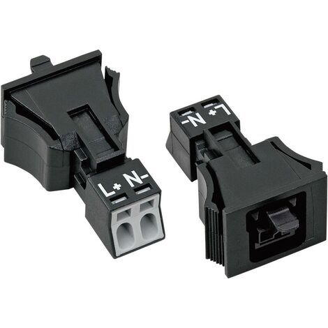 Connecteur d'alimentation série (connecteur réseau) WINSTA MINI WAGO 890-702 femelle, droit Nombre t (1/5)