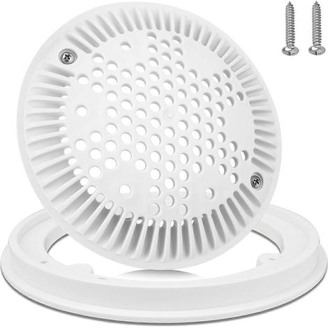 Kit de couvercle et de cadre de bonde de fond de piscine, pour pièces de piscine (1/5)