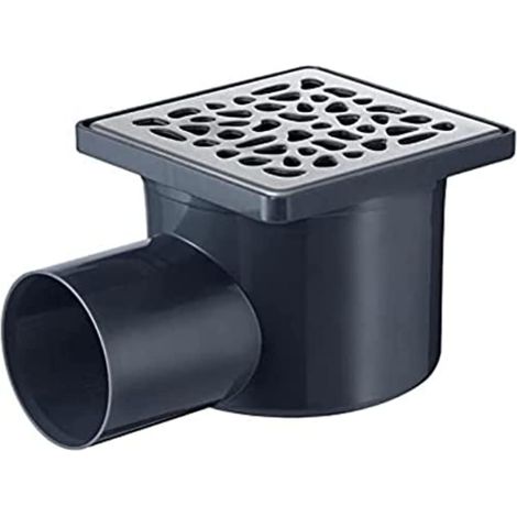 Wirquin 30720725 30720725-Piletta da Pavimento in muratura, per Doccia, 10 x 10 Pezzi, Colore: Grigio, Bianco (1/3)