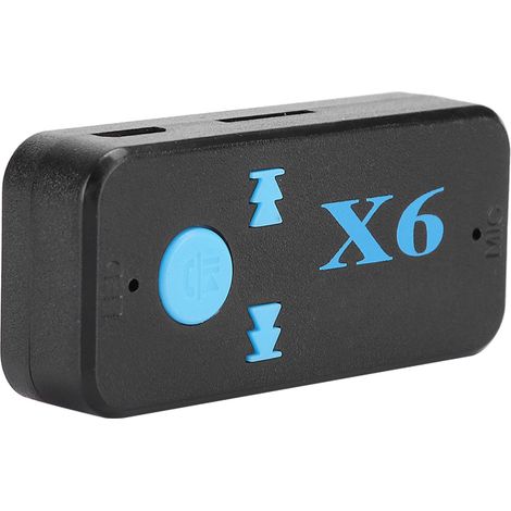 Récepteur Bluetooth 5.0 sans fil pour voiture avec interface 3,5 mm et lecteur de cartes mémoire (accessoire). (1/5)