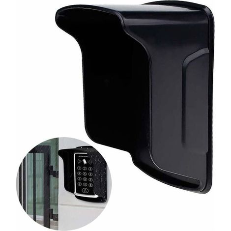 Waterproof protective cover for RFID keypad and doorbell – High-strength ABS plastic – Weather and UV protection – Quick installation (1/5)