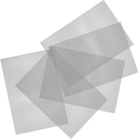 métallique en acier inoxydable 15 x 21 cm lot de 6 pour (1/5)